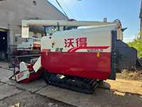 Nouvelle moissonneuse Wode pour petits agriculteurs, machine à chenilles légère et facile à utiliser pour les petites parcelles en pente