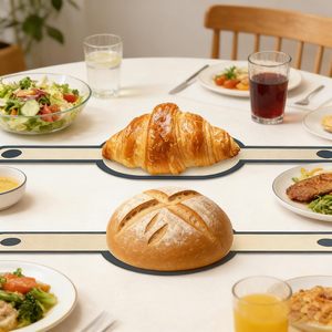 Tapis de cuisson en silicone pour pâte à pain, tapis de pétrissage pour pâtisserie, accessoire de cuisine pour friteuse à air et four hollandais, logo personnalisé - Product Image 5