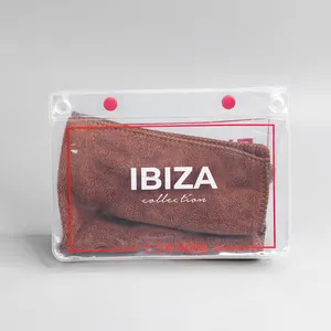 bolsas standbeutel pvc wasserdichte plastiktüte zum verpacken von kleidungsstück kleidung unterwäsche drucken ihres logos