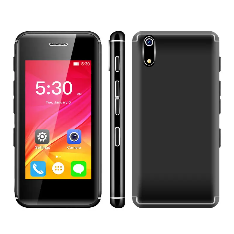 Hoge Kwaliteit Zwart Melrose S9X 1Gb + 8Gb + 32Gb Tf 2.45 Inch Quad Core Tiny Mobiele telefoon Ondersteuning <span class=keywords><strong>Google</strong></span> Play Mobiele Telefoon