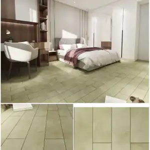 Processing Diy Luxury Vinyl Floor Stickers 100% Waterproof Pvc Vinyl Tiles Lvt Dry Back For Villa And Apartment 1.8Mm Thickness