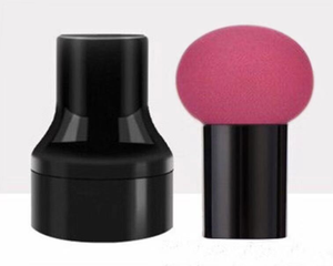 Borlas de Maquillaje de Polvo Puro, Herramientas de Maquillaje Coloridas, Borlas de Polvo con Forma de Hongo para Base de Maquillaje, Soporte para Marca Privada - Product Image 2