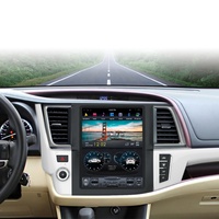 Autoradio Android 11 de style Tesla pour Toyota Highlander 2015-2021, lecteur multimédia de voiture, CarPlay sans fil, 4G