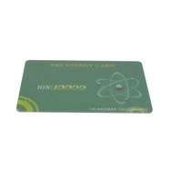 Tarjeta de Energía Cuántica para el Cuidado de la Salud Tarjeta de Bioenergía de Iones Negativos con Chip de Terahercios y Logo Personalizado