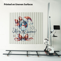 Imprimante à jet d'encre murale verticale 3D TMP1000, solvant écologique, UV, démontée en quatre parties, garantie 1 an, DX7 Flex, fabriqué en Chine