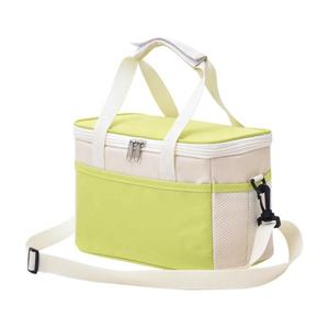 Katlanabilir ve yalıtımlı büyük öğle yemeği çantası sızdırmaz yumuşak soğutucu taşınabilir Tote çanta açık seyahat yürüyüş plaj piknik buzdolabı - Product Image 2