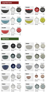 Bol en céramique rond de 7 pouces pour soupe de riz, vaisselle en porcelaine pour la maison - Product Image 6