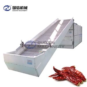 Séchoir à ceinture en maille directe d'usine chinoise professionnelle pour le séchage du piment rouge et du poivron - Product Image 1
