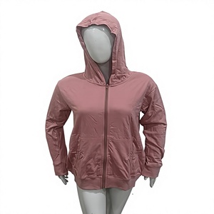 Sweat-shirts à fermeture éclair pour mastectomie avec poches de drainage – Indispensables après la chirurgie – T-shirts de récupération doux à manches courtes et fermeture éclair intégrale sur le devant - Product Image 1