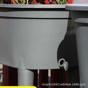 Pots à légumes rectangulaires à pieds hauts en <span class=keywords><strong>plastique</strong></span> PP, respirants et durables, marque HUFU, 2,25 kg, pour jardinage en cour et sur balcon - Product Image 3