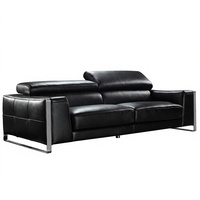 Canapé d'angle de luxe léger, moderne et artistique, pour hôtel et salon, modèle 0725