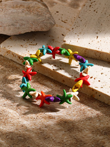 Braccialetti Artigianali Estivi Hawaiani con Conchiglie, Tartarughe Marine e Stelle Marine, Regolabili per Uomo e Donna - Product Image 2