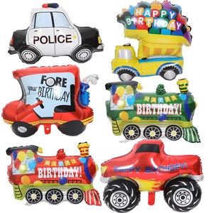 New Arrival Cartoon Customized Car Balloon Foil Helium