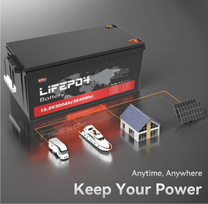Batería de Iones de Litio de 12v 24 Voltios 300ah 200ah 150ah 100ah - Product Image 2