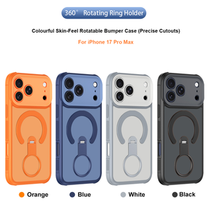 เคสโทรศัพท์แม่เหล็กแบบด้านสำหรับขายส่ง สำหรับ iPhone 17 11 12 13 Pro Max 14 15 16 Plus พร้อม 360 °   ฝาครอบป้องกันขาตั้งแบบหมุนได้ - Product Image 2