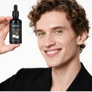 Suero Facial para Hombre Antiarrugas, Antiacné, Iluminador de Nariz, Hidratante, Cuidado de la Piel con Sebo, Blanqueamiento Profundo MRUIS, Ácido Hialurónico - Product Image 4