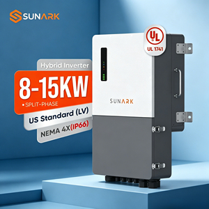 Système de stockage d'énergie hybride Sunark 8kW 15kW à phase divisée homologué pour la sauvegarde de l'alimentation de toute la maison et l'économie d'énergie solaire - Product Image 1