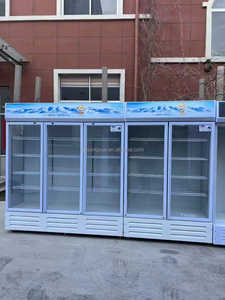 Refrigerador Vertical de Bebidas con Enfriamiento Directo de Gran Capacidad y 3 Puertas para Supermercado - Product Image 6