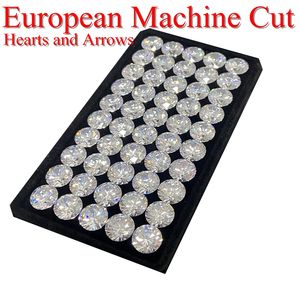 Wuzhou 0.8-10mmスターカットジルコン卸売マシンカット5AホワイトカラーキュービックジルコニアストーンルーズCZダイヤモンド - Product Image 3