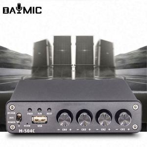 Amplificador de Audio para Auto de Fábrica OEM, 4 Entradas RCA, 4*50W, M1, 5.0 BT, Alta Fidelidad, Rango Completo - Product Image 2