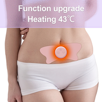Nouvel Appareil TENS Chauffant pour le Soulagement des Douleurs Menstruelles, Unité de Thérapie TENS EMS Rechargeable contre les Douleurs de Période