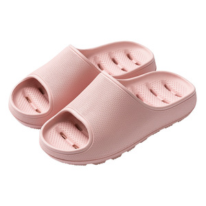 Chaussons d'hôtel unis en EVA souple antidérapants pour chambre d'hôtes, fournis directement par l'usine - Product Image 2