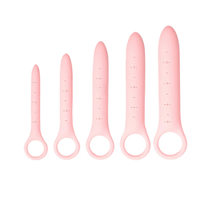 Juego de Dilatadores Vaginales de Silicona de Grado Médico, Impermeables, 5 Piezas, Tamaños Graduados, para Uso Corporal Femenino - Product Image 3