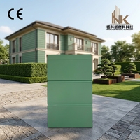 Panel de Pared Exterior con Aislamiento Térmico Personalizado, Material de Núcleo Metálico, Construcción de Almacenes, Impermeable, Ignífugo y Ecológico