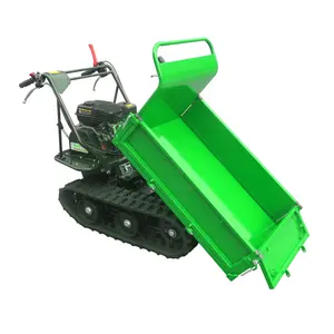 Nhà Máy Mini 500kgs Theo Dõi Dumper Trailer Xe Cút Kít Nông Nghiệp Dumper