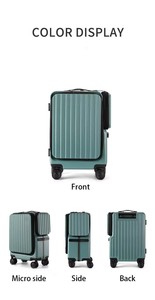 Nouvelle Valise PC <span class=keywords><strong>Elite</strong></span> d'Affaires 20 Pouces à Double Ouverture Transfrontalière avec Serrure TSA, Étanche et Ultra-Légère - Product Image 4