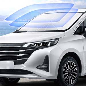 Custom Logo Printed Portable Folding Retractable Windshield <b>Car</b> Sunshade Umbrella for <b>Car</b> Front Window Sunshade Umbrella - Product Image 4