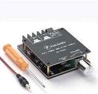 Carte amplificateur récepteur audio stéréo Bluetooth 5.0 ZK-1002L, module numérique mini amplificateur 2 canaux pour enceintes passives domestiques