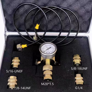 ชุดอุปกรณ์เติมน้ำยาไฮดรอลิกแบบหกในหนึ่ง สำหรับข้อต่อ M28*1.5 5/16-UNEF 7/8-14UNF 5/8-18UNF G1/4  ชุดเติมไนโตรเจนแรงดันสูง - Product Image 1