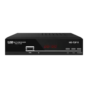 โรงงาน Mpeg4จานฟรี HD แอฟริกาใต้เคนยากานา DVB T2 S2 HD-T2F11 Tv Set Top Box