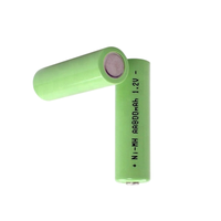 Batterie rechargeable Ni-MH 1,2 V AA 800 mAh à faible autodécharge pour l'électronique grand public, jouets, lampes de poche – Vente en gros OEM