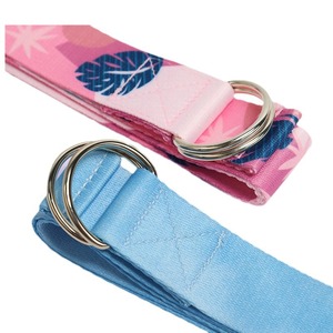 Sangle de yoga Nagudi en polyester imprimé, bande de résistance pour le fitness, le remodelage corporel, la danse et les exercices à domicile - Product Image 5