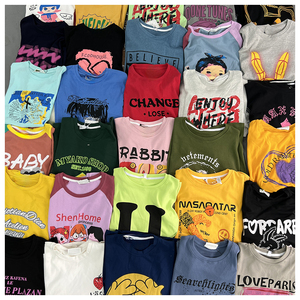 Camisetas Vintage para Hombre al por Mayor de Fábrica GZ Rare Box, Ropa de Hombre, Entrega Aleatoria, Camisetas con Estampados para Hombre - Product Image 2