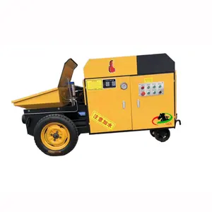 Horizontal Diesel Concrete Delivery Pump Mini Concrete Pump