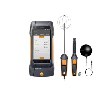 เครื่องมือวัดอเนกประสงค์ Testo 400-Intelligent ระดับมืออาชีพ ขายดี พร้อมหน้าจอสัมผัส 5 นิ้ว ป้องกันน้ำและฝุ่นระดับ IP40 - Product Image 1