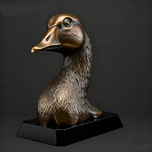 Buste de <span class=keywords><strong>chèvre</strong></span> en polyrésine personnalisé, statue d'animal, buste pour <span class=keywords><strong>la</strong></span> décoration de <span class=keywords><strong>la</strong></span> maison - Product Image 3