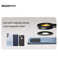 Support de téléphone magnétique flexible et pliable réglable pour la maison, les voyages en avion, le bureau et l'utilisation au lit