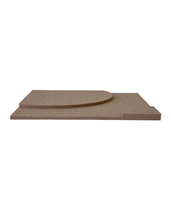 Panneaux acoustiques en feutre 3D en gros, carreaux muraux en PET, panneaux décoratifs géométriques circulaires insonorisants en fibre de polyester