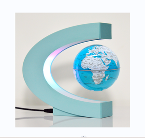 Globo Terrestre Rotante Fluttuante con Lampada, Espositore a Levitazione Magnetica - Product Image 5