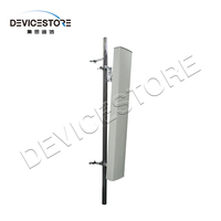 Antenne de station de base 17,8 dBi 500W UHF pour communication radio sans fil