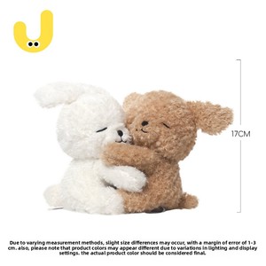 Peluche Lapin Câlin Amusant avec Autocollant, Coussin <span class=keywords><strong>de</strong></span> Sommeil, <span class=keywords><strong>Cadeau</strong></span> d'Anniversaire Unisexe 31-50cm 14+ - Product Image 3