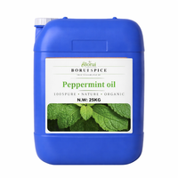 Huile essentielle de menthe poivrée 100% naturelle, huile pure de Mentha Spicata pour les soins des cheveux et de la peau