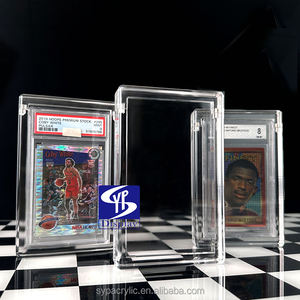 Étui de protection en acrylique transparent SYP <span class=keywords><strong>Beckett</strong></span> magnétique pour carte de classement BGS, pour carte de collection TCG Shohei Ohtani Rookie PSA - Product Image 2