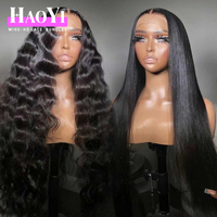 Perruques Lace Front en Cheveux Humains Brésiliens Bruts Pas Chères pour Femmes Noires, Perruques Frontales HD Complètes Sans Colle, Lots de Cheveux Humains, Fournisseur de Cheveux
