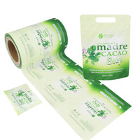 Pochette debout en aluminium personnalisée enveloppement de savon corporel blanchissant sac d'emballage en plastique pour barre de savon liquide naturel pour le visage et le corps