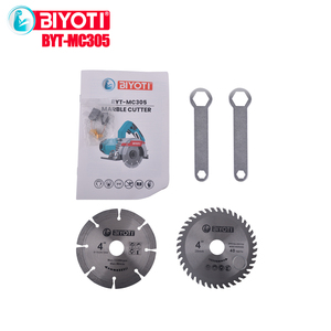 Scie circulaire électrique BYT-MC305 1400W, 110mm/125mm, scie à rail portative, 12000 tr/min, machine à découper le bois haute vitesse - Product Image 4